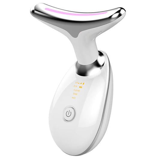 Vibe Geeks Neck and Face Skin Tightening IPL Skin Care Device- USB Charging-0
