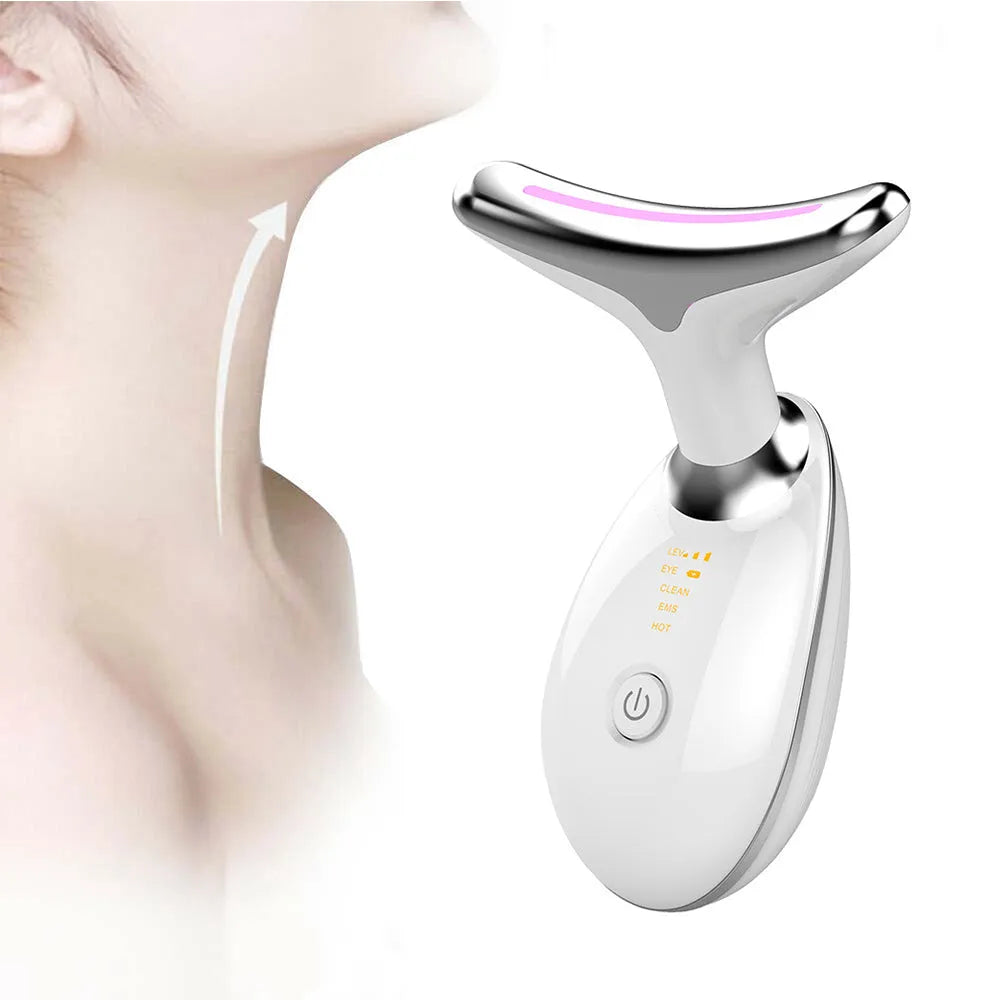 Vibe Geeks Neck and Face Skin Tightening IPL Skin Care Device- USB Charging-2