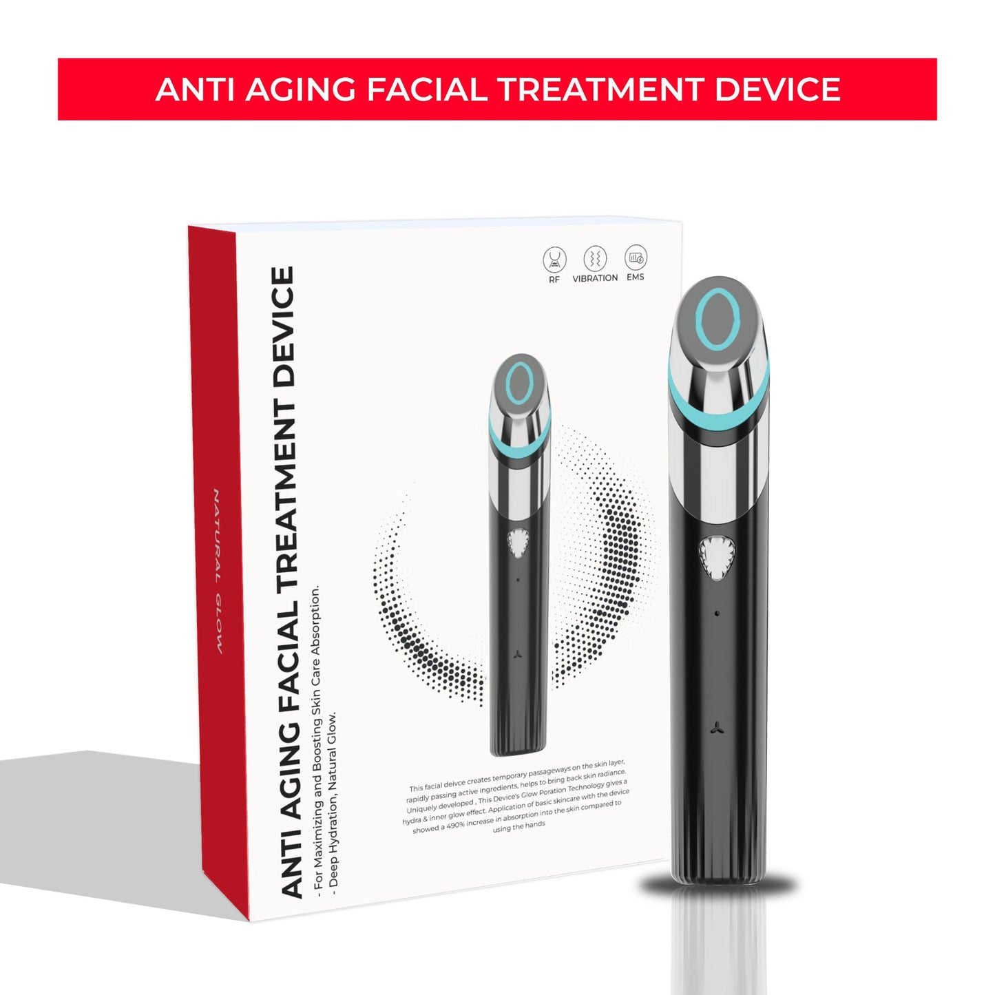 EMS Microcurrent Skin Rejuvenation Device