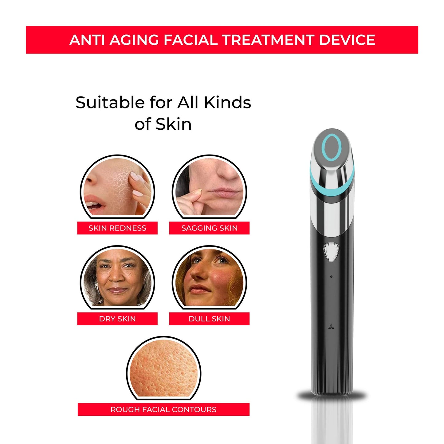 EMS Microcurrent Skin Rejuvenation Device
