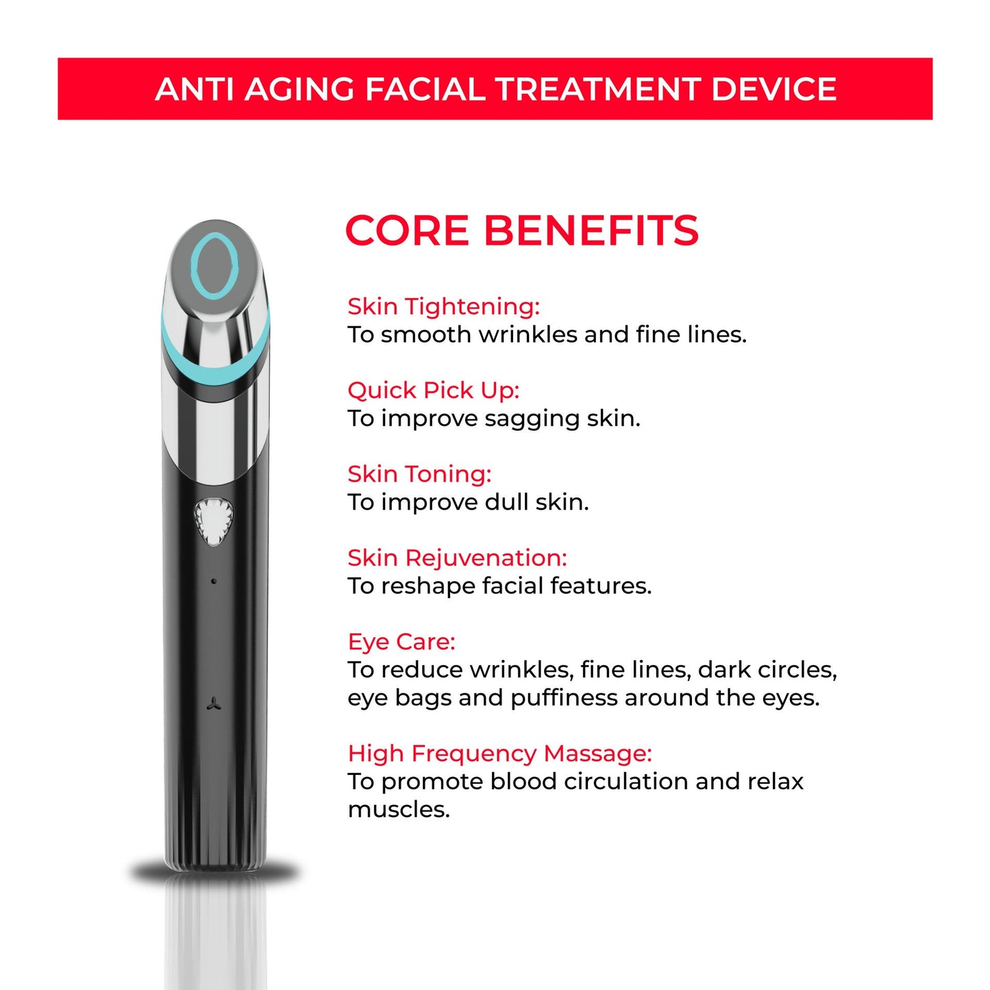 EMS Microcurrent Skin Rejuvenation Device