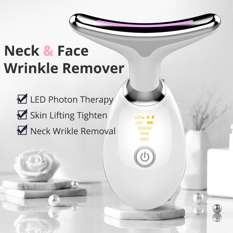 EMS Thermal Neck Lifting Massager Device
