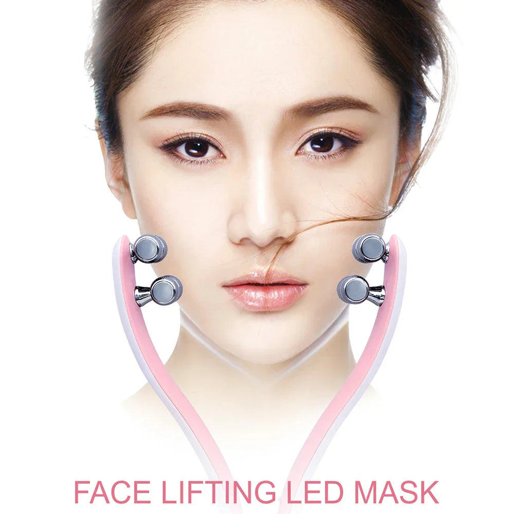Face Lifting Roller – 3D Y-Shape EMS Microcurrent Facial Massager-2