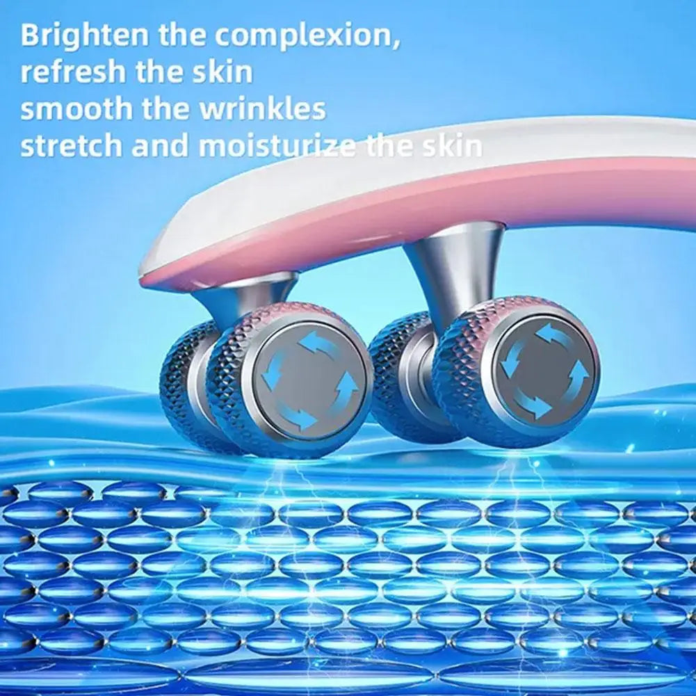 Face Lifting Roller – 3D Y-Shape EMS Microcurrent Facial Massager-3