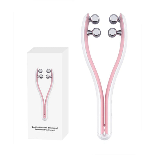 Face Lifting Roller – 3D Y-Shape EMS Microcurrent Facial Massager-0