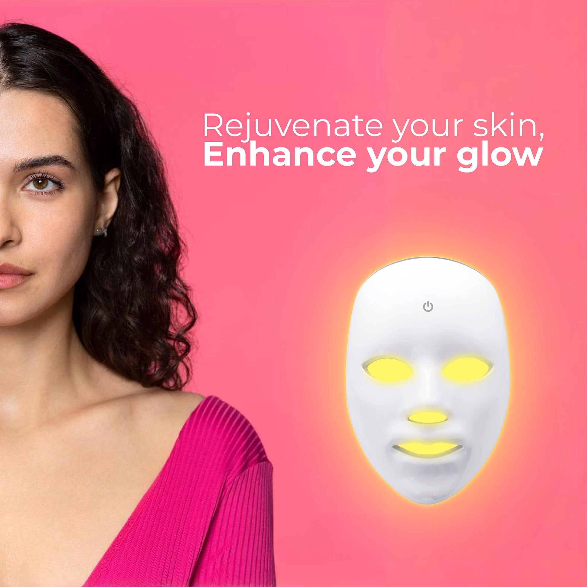 7-in-1 LED Light Therapy Face Mask – Advanced Skincare at Home!-3