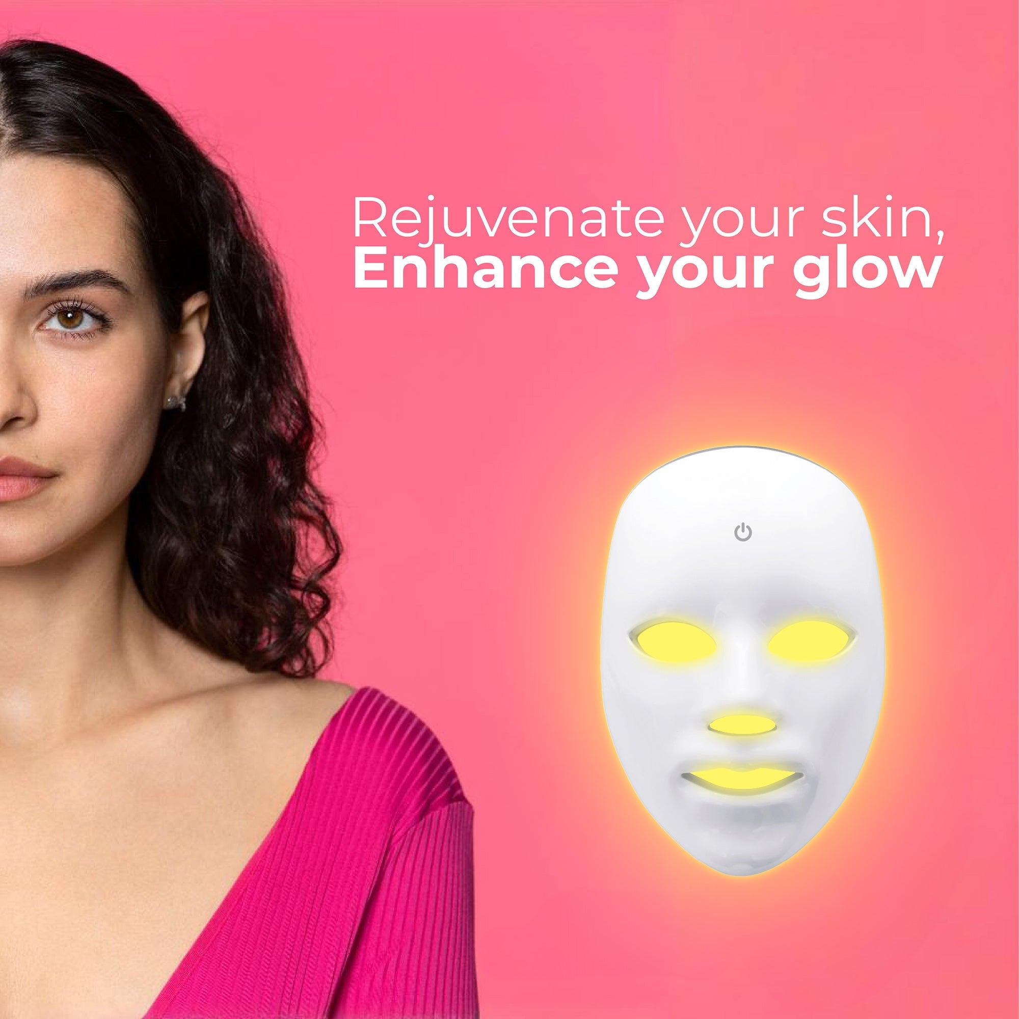 7-in-1 LED Light Therapy Face Mask – Advanced Skincare at Home!-3