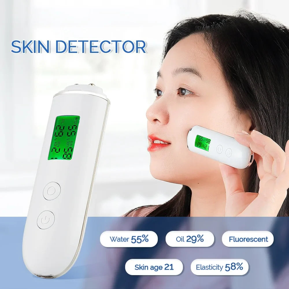 Skin Moisture and Oil Content Tester for Youthful Skin-0